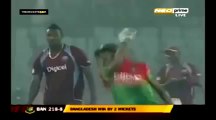 A very stupid incident in cricket Batsman forgot to take the winning run
