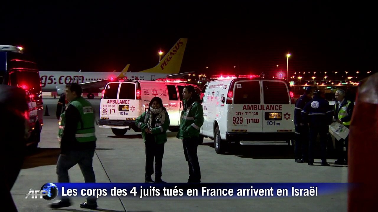 Israël enterre les quatre juifs tués vendredi en France