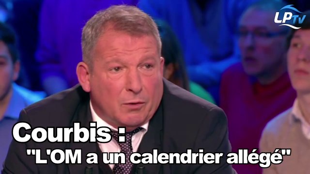 Courbis : L'OM a un calendrier allégé