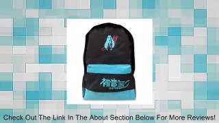 Vocaloid 2 Hatsune Miku Backpack School Bag Black bag20 Review