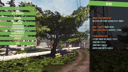 Code Plays Goat Simulator
