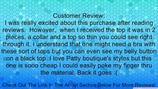Patty Women's Polo Neck Sleeveless Open Back Top Review