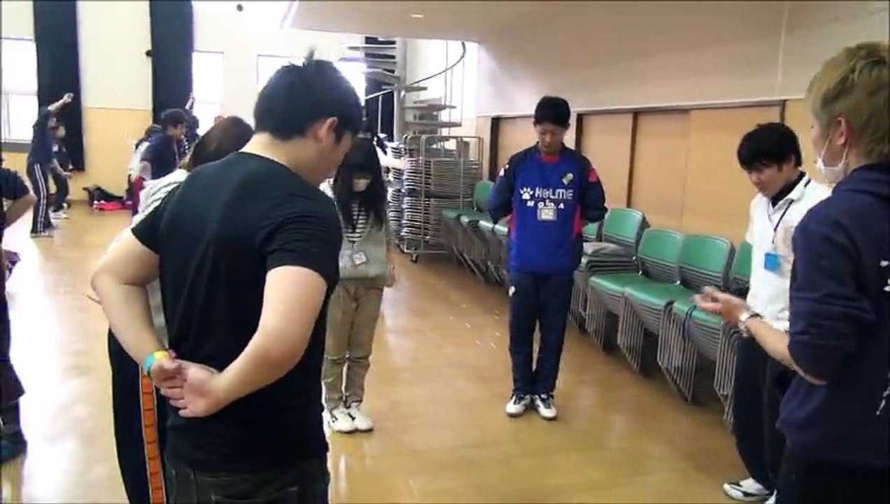 合宿2日目の練習風景