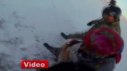 Diyaliz Hastaları Askeri Helikopterle Kurtarıldı