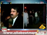 Ashfaq Mangi media talk protest at CM Sindh House against continous Extra Judicial killing of workers