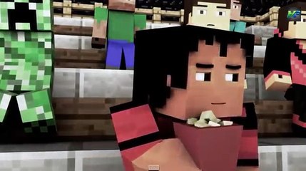 "Creeper" Minecraft animation of Thriller Miachel Jackson