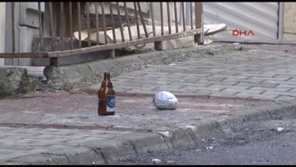 Esenler'de Şüpheli Paket Fünye ile Patlatıldı...