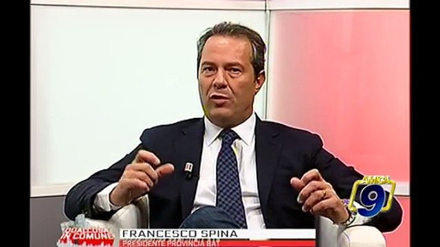 Qualcosa in Comune | Ospite il presidente della Provincia Bat Francesco Spina
