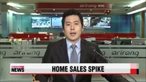 Home sales hit 8-year high in Korea