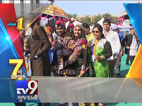 CM Anandiben Patel & Team at International Kite Festival in Ahmedabad - Tv9 Gujarati
