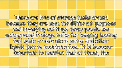 Tips On Undertaking A Storage Tank Removal Project