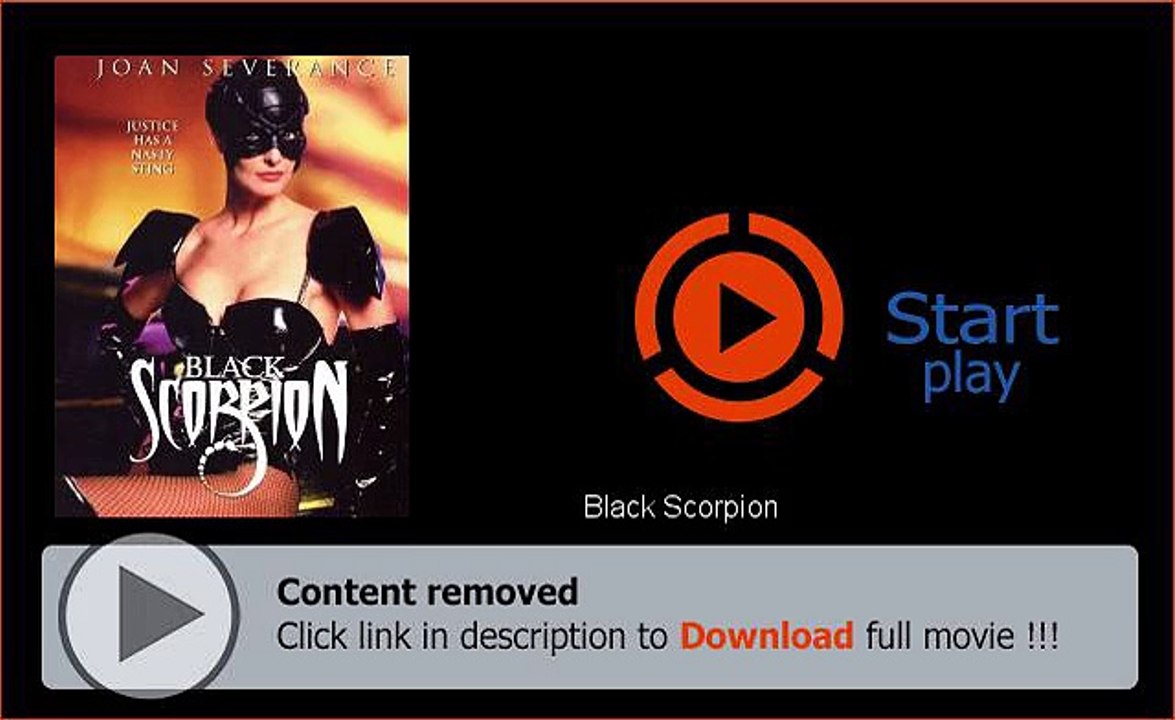 Black Scorpion HD Full Movie
