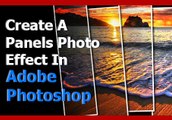 Adobe Photoshop Tutorial - Creating a Photo Panels Effect (Simple Photo Editing)