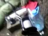 Бойцы АТО под минометным обстрелом - Ukrainian fighters under mortar fire