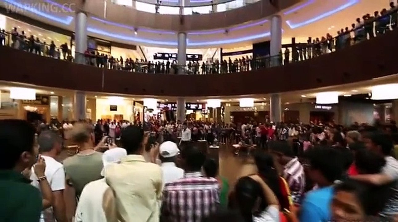 Balance Artist In Dubai Mall-Entertainment & Fun Vidoes