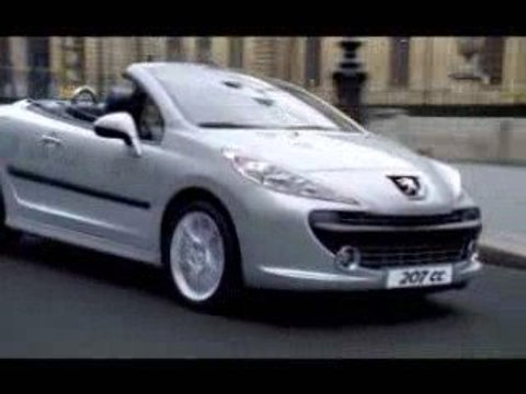 Peugeot 207 CC Publicité Allemagne
