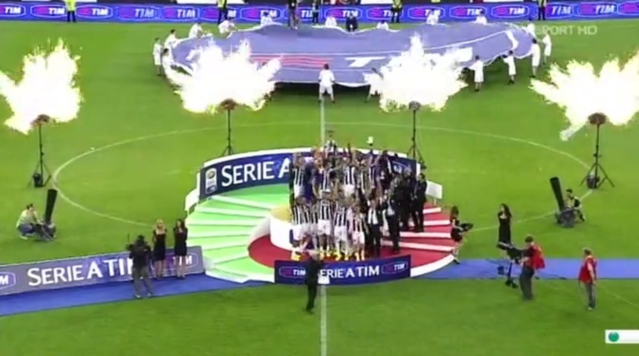 Juventus 2012-13 Premiazione e Festa Scudetto.