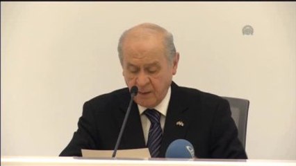 Bahçeli - Paris'teki Terör Saldırıları (1)