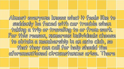 Essential Facts About Motor Club Of America Benefits