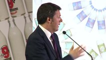 Bologna - Intervento di Matteo Renzi presso la Granarolo (10.01.15)