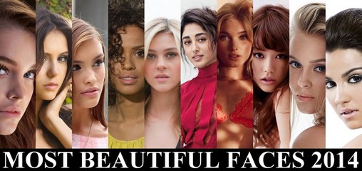 100 Most Beautiful Faces 2014