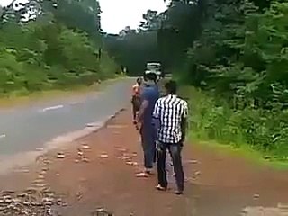 Funny Indian boys stopping a bus - Must watch - comedy video