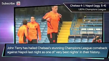 Chelsea 4-1 Napoli (agg. 5-4)  -  Berbatov to leave Man Utd