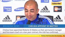 Chelsea appoint Roberto Di Matteo