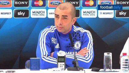 Di Matteo 'We can make history' - UEFA Champions League Final Bayern Munich v Chelsea