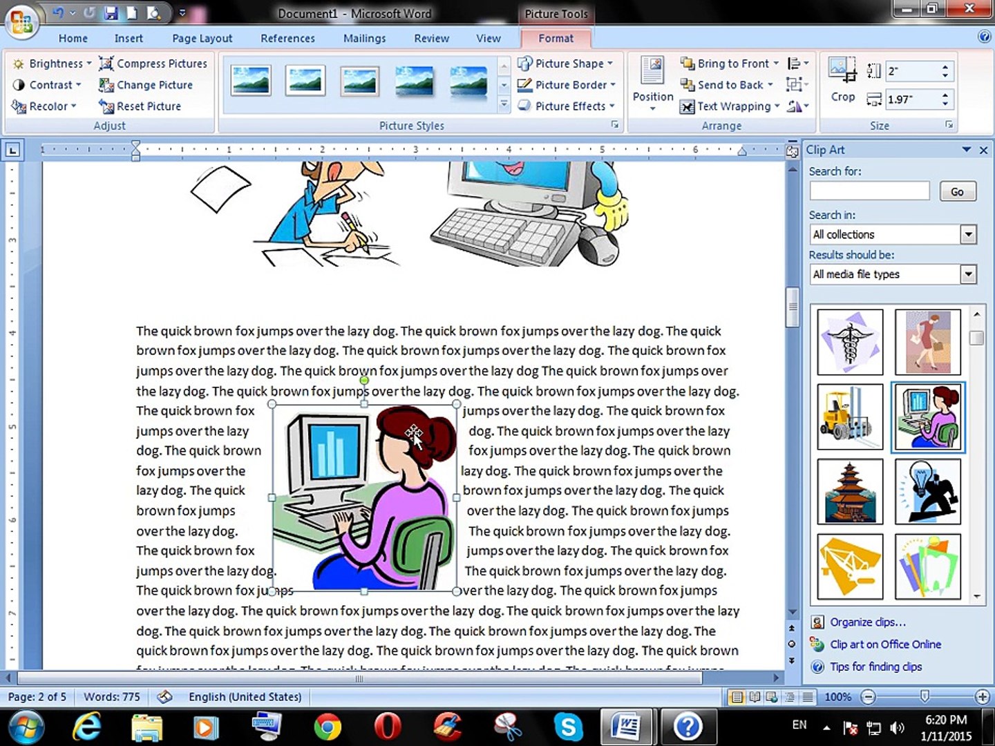 Microsoft Word Clip Art