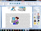 how to insert (clipart-shapes-smartart-charts-) in ms word 2007