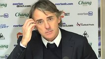 Everton 1-0 Manchester City - Mancini takes blame for defeat