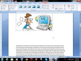 How to insert Picture and edit it in Ms Word 2007 in urdu