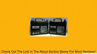 UPG UB12350 (Group U1) Battery - Universal Battery - 12V 35Ah - 2 Pack Review