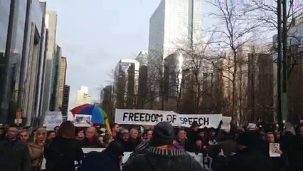 "Je suis Charlie": manifestation à Bruxelles
