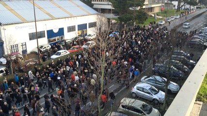 Charlie: la foule à Saint-Malo