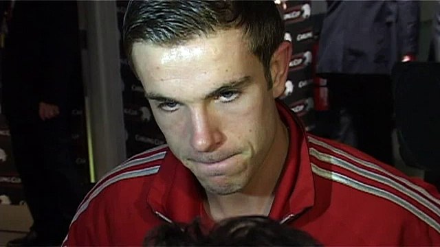 Jordan Henderson Carling Cup Reaction - Liverpool 2-2 Cardiff City (3-2 on penalties)