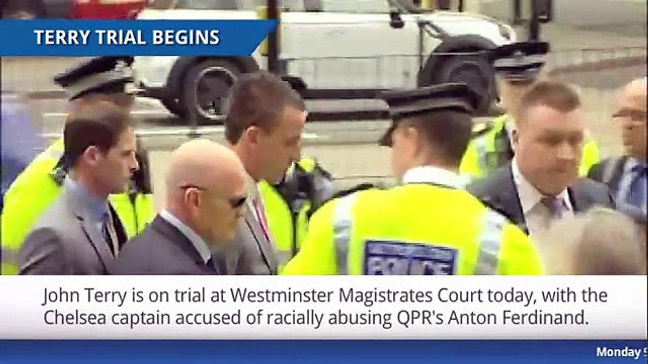 July 9 - John Terry racism trial begins