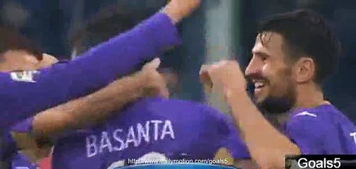 Jose Basanta Goal Fiorentina 2 - 0 Palermo Seria A 11-1-2015