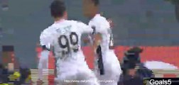 Robin Quaison 2 nd Goal Fiorentina 2 - 2 Palermo Seria A 11-1-2015