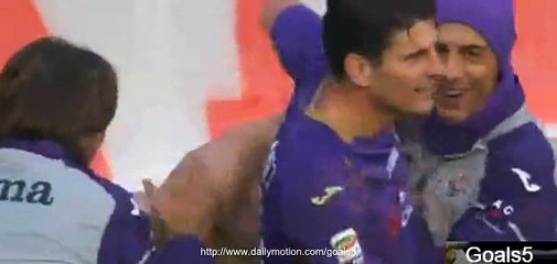 Joaquin Goal Fiorentina 4 - 2 Palermo Seria A 11-1-2015