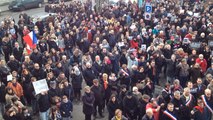 1 700 personnes en hommage à Charlie Hebdo