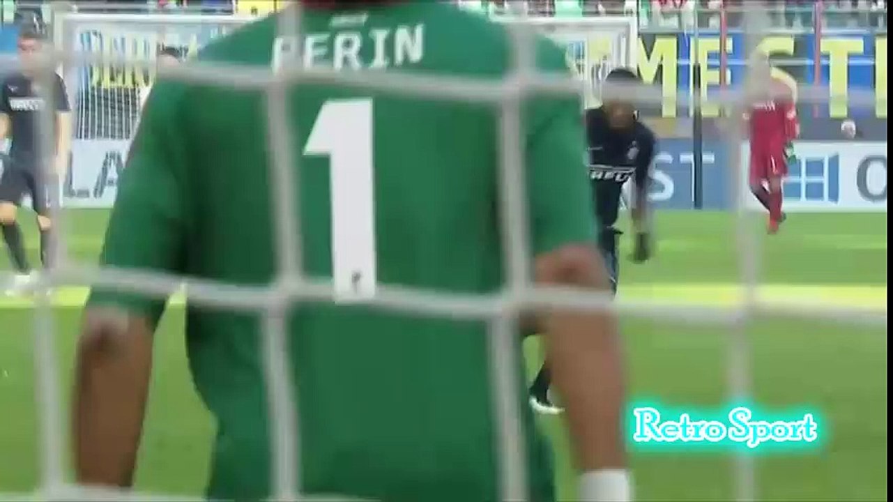 Inter Milan vs Genoa 3 - 1 All Goals & Full Highlights Serie A 2014 - 2015