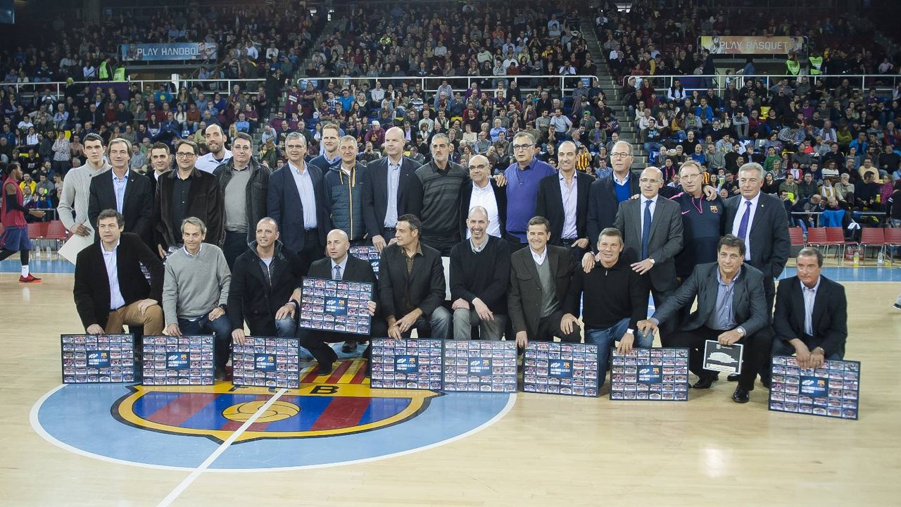 El Palau conmemora las 1.000 victorias del FC Barcelona en la ACB