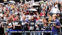 From London to Sydney - crowds rally to support France