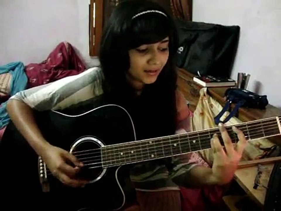 Sun raha hai na tu guitar cover by Priyanka-Imran Mobile