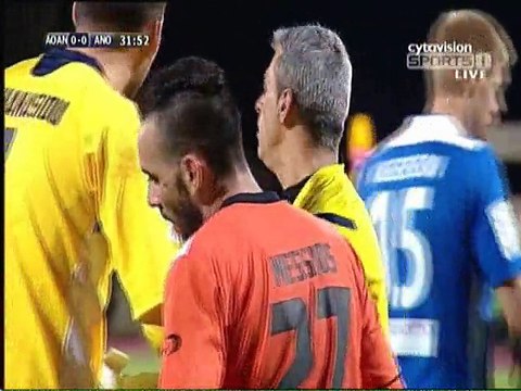 Αγία Νάπα-Ανόρθωση Πέναλτι - Γκολ Κάλβο 33'