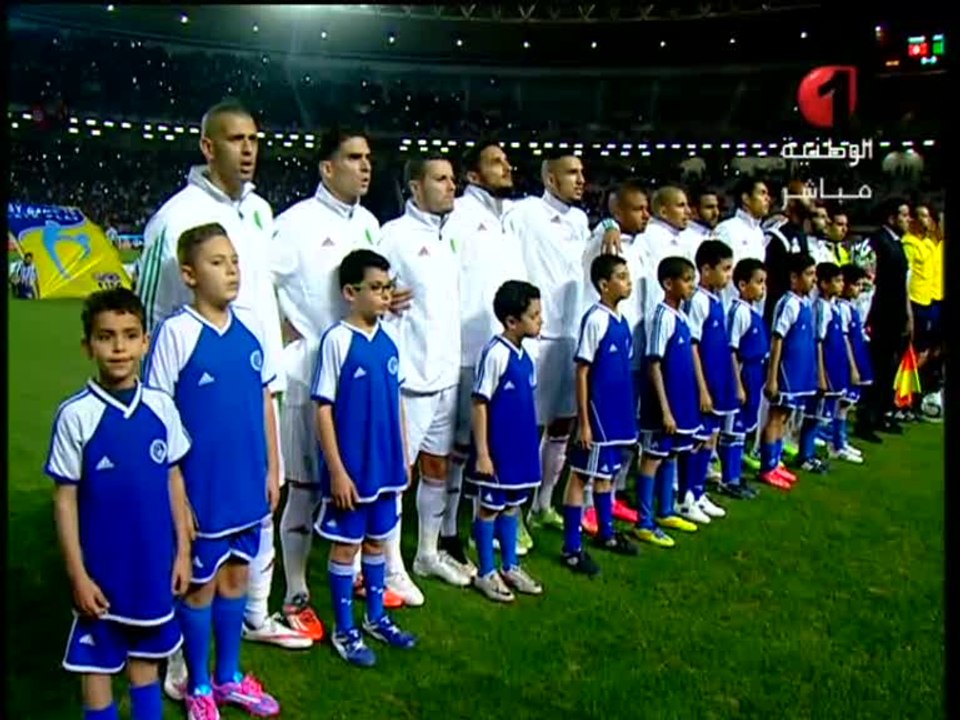 TUN-ALG : L'hymne national algérien