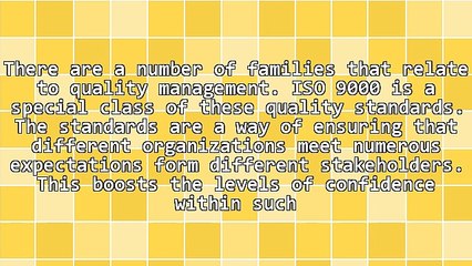 Different Aspects Of The ISO 9001 For Small Businesses