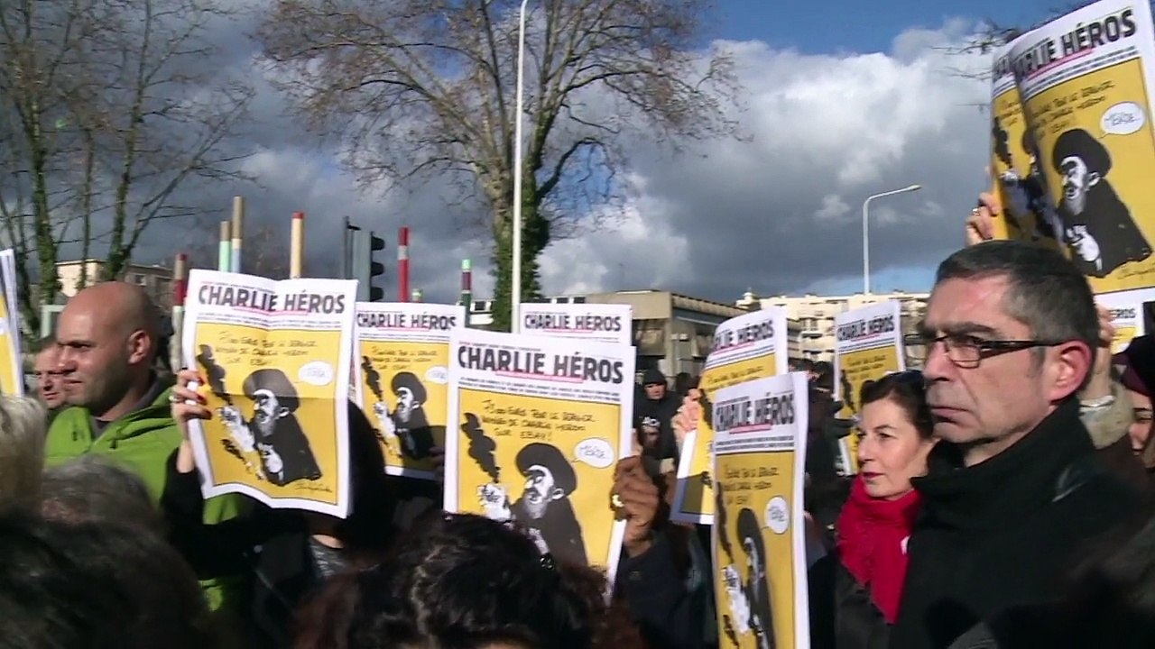 Die Welt ist Charlie: Gedenkmarsch gegen Terror in Paris